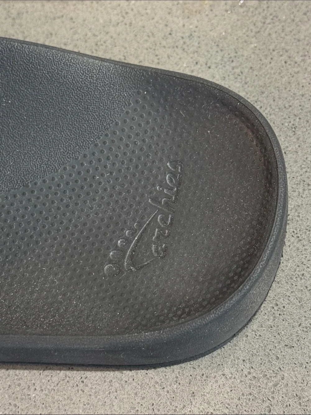 Archie’s Men's Black Slide Sandals Size 10-10.5